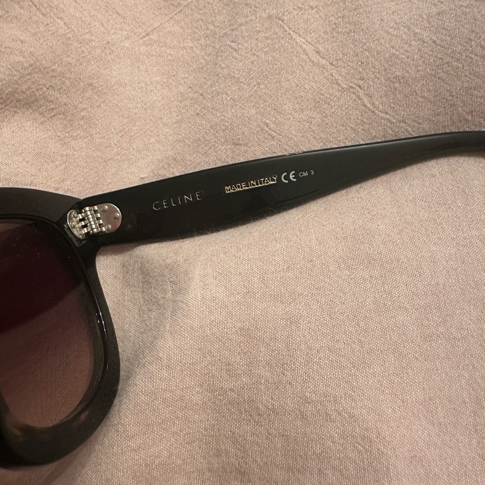 Celine Dark Frame Cat-Eye Sunglasses - Picture 4 of 8